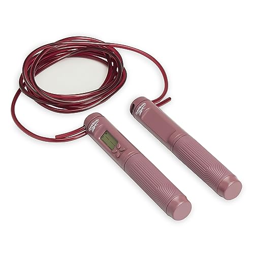 Reebok 2-1 Digital Fitness Smart Jump Rope, Skipping Rope, Workout Rope for Gym or At Home Workouts