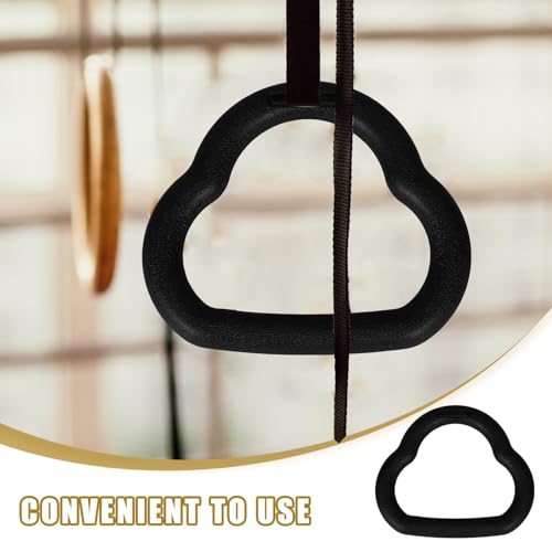 Abaodam ’s Gymnastics Rings Set – Indoor Pull-up Rings, Safe Non-Slip Cartoon Design with Adjustable Straps for Home Strength Training and Fitness Exercises