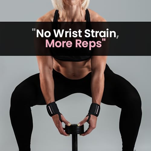 18" OG-Grade Wrist Wraps for Weightlifting – Heavy Duty Wrist Support with Thumb Loop & Lockdown Strap – Wrist Straps for Powerlifting, Bench Press & Gym Training - color: Savage Her Pink