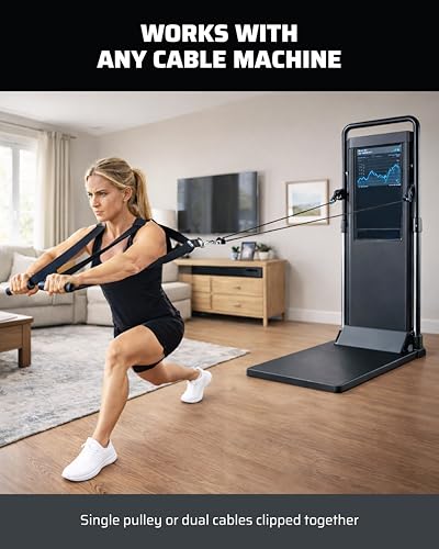 THEFITGUY Total Body Sled & Cable Power Bundle – Sled Pulling Belt + Power Push Handles for Resistance Training, Speed Work & Chest Press