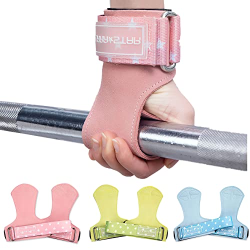 Weight Lifting Wrist Straps for Maximum Grip Support,Lifting Strap for Weightlifting, Gym Grips Hook for Deadlifts, Powerlifting, Heavy Shrug Women/Men