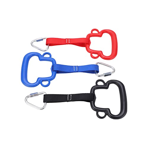 Gymnastic Rings Monkey Shape Ring 200Kg Load Bearing Climbing Training Equipment for Children Swing