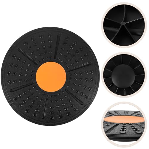 KESYOO Adjustable Wobble Board Balance Trainer with Non-slip Surface for Core Stability and Rehabilitation PP Material Half Stability Board for Home Gym and Physical Therapy