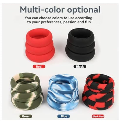 Men's Weight Exercise Set, Stretching Workout Tool, 5 Colors (Set of 3)-ushlF43 (Green) - color: Green