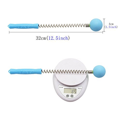 SinLoon Massager Ball Hammer(2-Pack) Hammer Stick Manual Beat Golf Ball Massager Back Shoulder Massage Full Body Reduce Fatigue Pain(Blue)