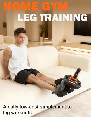 Tib Bar, Tibialis Trainer, Tibia Dorsi Calf Raise Machine, Knees Over Toes Equipment for Strengthening Calves/Shins/Ankles, Fits 1" or 2" Olympic Weight Plates