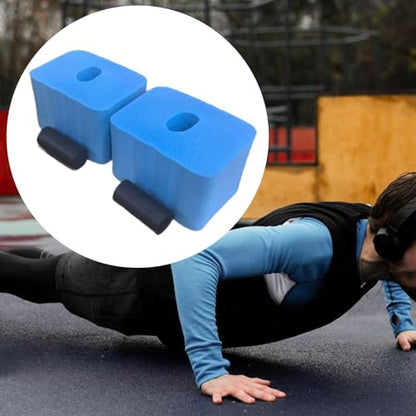 YIJU Push Up Bars 2 Pieces Soft Hand Wrist Protector Non Slip Floor Workout Exercise Pushup Stands Hand Pads for Men Women