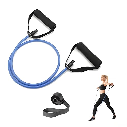 Resistance Bands with Handles, Exercise Bands - Perfect Stretch Rope for Home Workouts, Ideal for Fitness Enthusiasts & Home Gym
