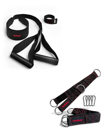 THEFITGUY Speed & Grip Control Bundle – Coach Resistance Belt and Multifunctional Extension Straps