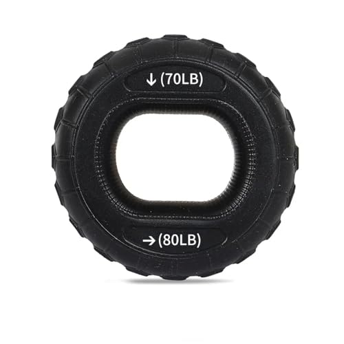 5pcs silicone grip ring, grip device, fitness rubber ring, hand strength and palm flexibility workout equipment set
