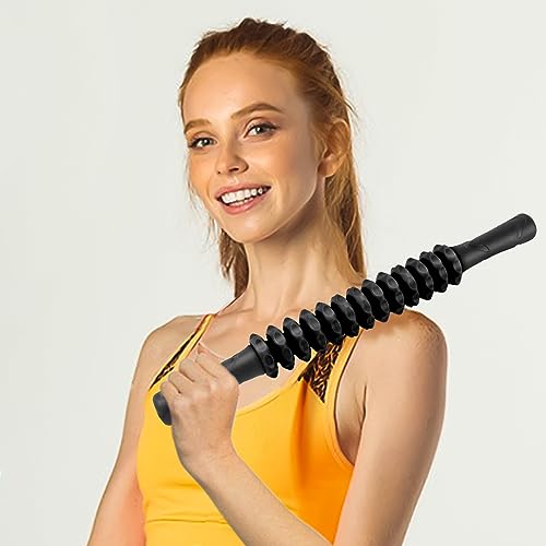 ZanLLW Muscle Roller Stick, Deep Tissue Massage Stick for Athletes, Therapy Muscle Stick for Runners, Lipo Stick for Relief Muscle Soreness, Fascia, Trigger Points, Help Calf, Leg, Back Recovery
