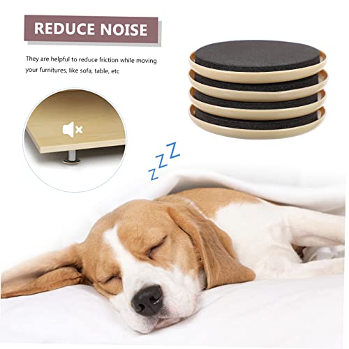 8pcs Core Sliders for Moving Furniture Movers Pads Glides for Carpet and Hard Floors