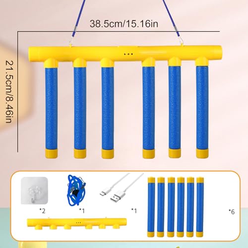 Reflective Drop Stick Challenge, Drop The Stick Game, Catch All DRO p Sticks Game, Hand Speed Challenge Ga me, Hand Eye Coordination Reaction Training Toy, Adjustable Speed, 3 Adjustable Speeds