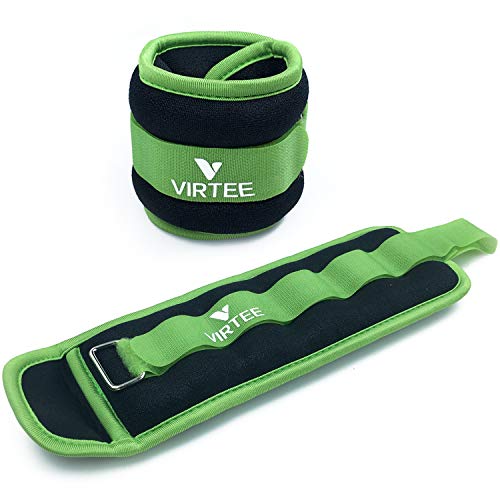 Ankle/Wrist Weights for Women, Men, Kids - Arm Leg Weights Set with Adjustable Strap - Running, Jogging, Gymnastic, Physical Therapy, Fitness - Choice of 1 lb 2 lbs 3 lbs 4 lbs 6 lbs 8 lbs 10 lbs