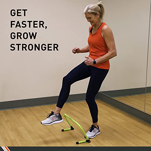 Body Sport Adjustable Athletic Speed Training Hurdles, Jumping & Speed Training Fitness Equipment, Hurdles for Track & Field, Basketball, Soccer & More