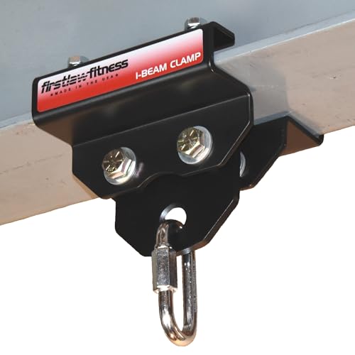 1000 LBS I-Beam Clamp - Multi-Sports Made in The USA - size: 8.0 Inch Wide I-Beam