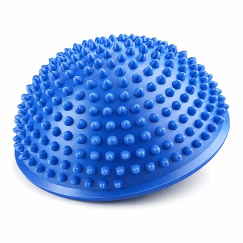 VGEBY Foot Massage Half Ball Balance Exercise Pods Spiky for Deep Tissue Foot Muscle Therapy