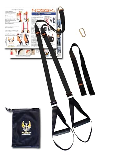 TNT PRO Suspension Fitness Trainer (Black) - Proud to be a USA Company