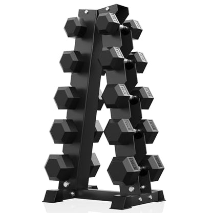 Hex Dumbbell Sets with Rack, 85-560lb Dumbbell Weight Set & Storage Rack - size: 250lb (15, 20, 25, 30, 35lb)x2& Rack