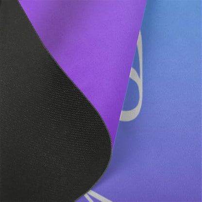 Custom Name Yoga Mat,Personalized Travel Yoga Exercise Mat,Non Slip,Perfect for Kids & Adults,Gradient Color D Series - color: Style 10