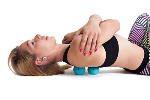 Therapy Massage Ball - Instant Muscle Pain Relief. Proven Effective for Myofascial Release, Deep Tissue Pressure, Yoga & Trigger Point Treatments. Set - 2 Extra Firm Balls W/Mesh Bag.