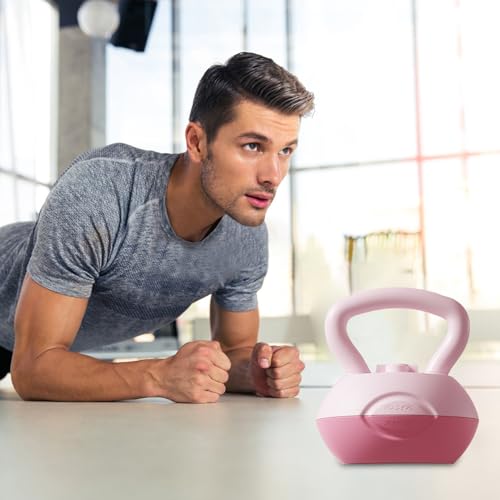 Kettle Bell - Grip Strength Adjustable Weight Tool, Soft Kettlebell | Coated Training Equipment, Ergonomic Handle, Compact Fitness Gear | Home Workouts Muscle Building Conditioning Men Women - color: 4kg