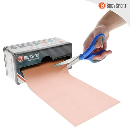 Body Sport Extra Light Resistance Exercise Band, Beige, BDS06BGE
