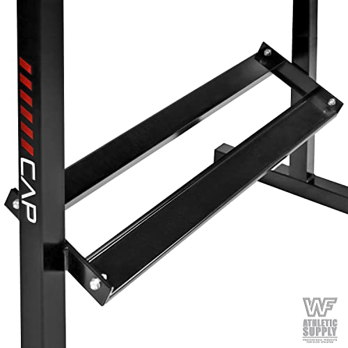 WF Athletic Supply Rubber Coated Hex Dumbbell Set with Two Tier Premium Storage Rack Built for Strength Building, Weight Loss & Home Gym – Multiple Sets Available
