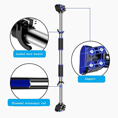 Pull-Up Bars Door, Wall Without Screw Horizontal Bar, Home Moving Fitness Trainer, 3 Sizes