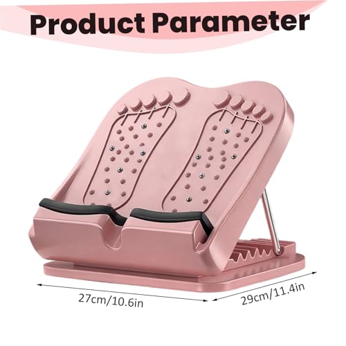 Calf Stretcher Slant Board 13-Level Adjustable Foldable Stretching Ramp with Magnets for Plantar Fasciitis Achilles Stretch, Style-1 - color: Style-1