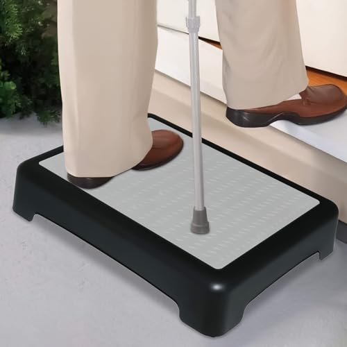 Senior Balance Step – Compact Support Platforms, Anti Slip Surfaces, Elevated Mobility Aid with Sturdy Frame Feature | Bed Cars RV Kitchen Counter Bathroom Stair Shower Bathtub Indoor Hallway Utility