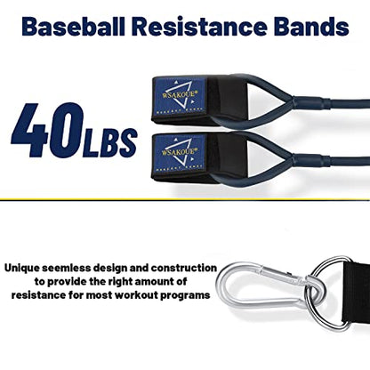 Baseball Band Resistance Band for Pitchers, Arm Trainer for Throwing Training - color: Blue, style: Sports-focused