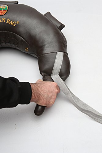 Bulgarian Bag Suples Original Featuring Genuine Leather Core for Maximum Strength and Martial Arts Training Efficiency - size: Large (37 lb)