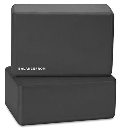 Fitvids Set of 2 High Density Premium - EVA Yoga Blocks, 9"x6"x4" Each