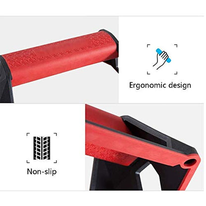 Magnetic Pushups Stand with Resistance Bands, Push Up Bars Handles for Floor Set, Pushup Fitness Equipment Board For Exercise