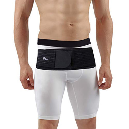 Sacroiliac SI Joint Support Belt for Women and Men - Reduce Sciatic, Pelvic, Lower Back and Leg Pain - Stabilize SI Joint (Regular (Hip Size 30-45"))