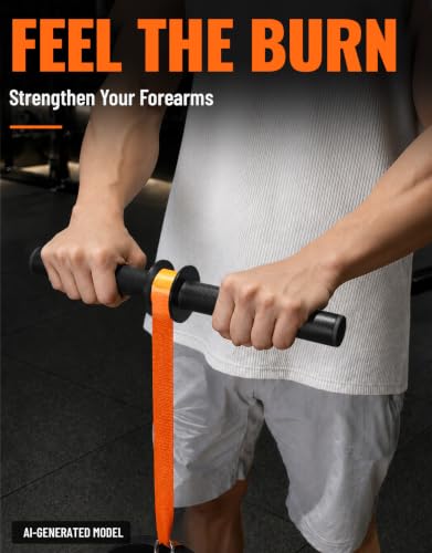 Fitarc Forearm Wrist Strengthener Grip Strength Trainer - color: Wrist Roller