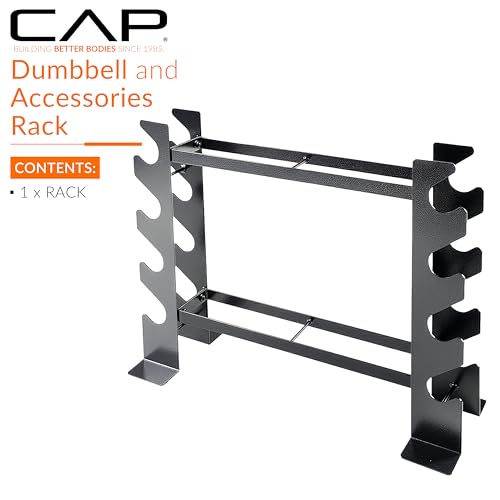 CAP Barbell Dumbbell and Accessories Rack