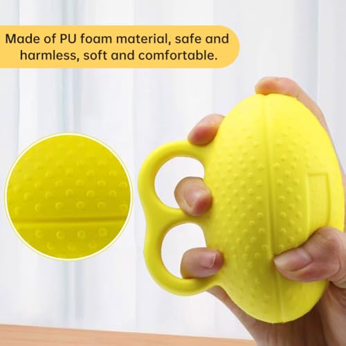Finger Grip Ball, Hand Exerciser Grip Strengthener,Stroke Rehab Equipment,Stress Balls for Adults, Finger Gripper Strengthening Exercise for Hand