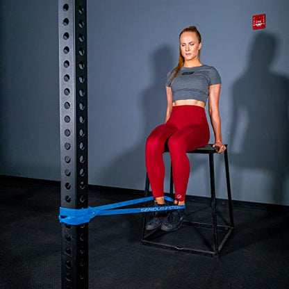 Serious Steel 41" Assisted Pull-up Band, Heavy Duty Resistance Band Sets, Stretching, Powerlifting, Resistance Training and Pull Up Assistance Bands - color: 2-Band Set (#2 #3)