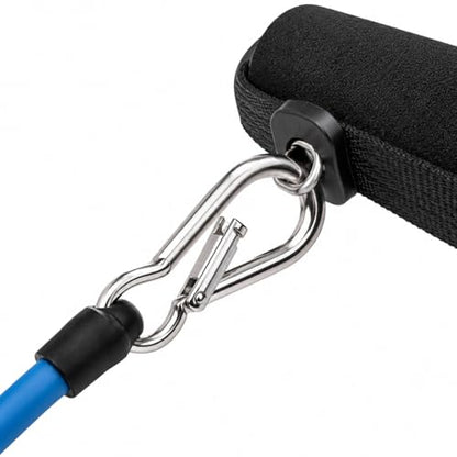 Resistance Bands Set for Physical Therapy Stackable 10-150 lbs Exercise Bands with Handles, Door Anchor, Ankle Straps & Carry Bag - Strength Training, Rehabilitation & Home Gym for Men & Women