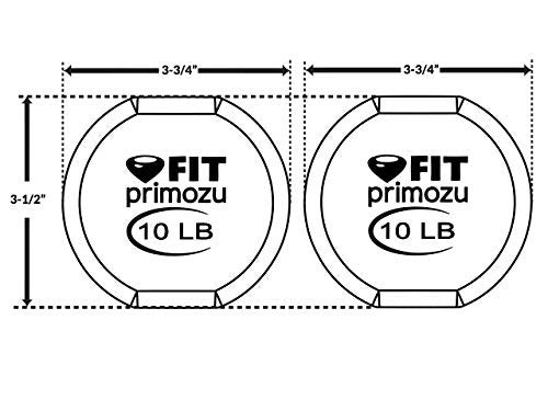 FIT Neoprene Dumbbells (Pairs & Sets) - color: h) GREY - 10LB - PAIR