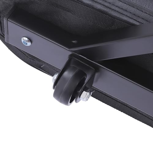3 Bar Pro Leg Stretcher with Cushion&Wheels 180° MMA Stretching Trainer Split Leg Training Machine Flexibility Stretching Equipment for Ballet Yoga Dance Martial Arts Home Gym Exercise Black