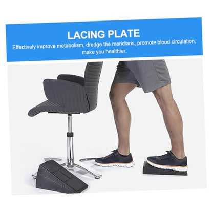 VALICLUD 3pcs Foot Mat Calf Stretcher Squat Wedge Indoor Fitness Board Sturdy Easy to Use