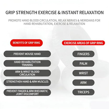Generic 3 in 1 Hand Grip Strengthener Adjustable 50-70LB Silicone Forearm Exerciser for Climbing Fitness Office Hand Rehabilitation Grip Strength Trainer for Men Women - color: Purple