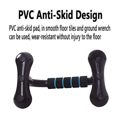 Push-up Bracket,Fitness Equipment Anti-Skid Push-ups I-Shaped Training, Men and Women Exercise Chest Muscle