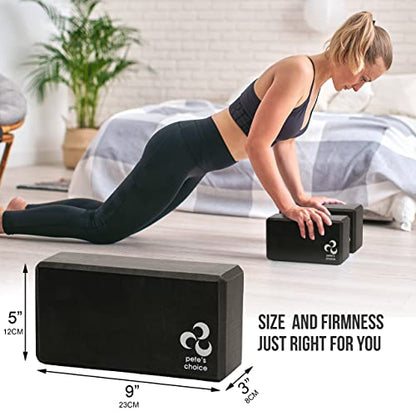 2-PACK or 5-PACK Yoga Exercise Adjustable Straps 8Ft | BONUS eBook | with Durable D-Ring For Pilates & Gym Workouts | Hold Poses, Stretch, Improve Flexibility & Maintain Balance
