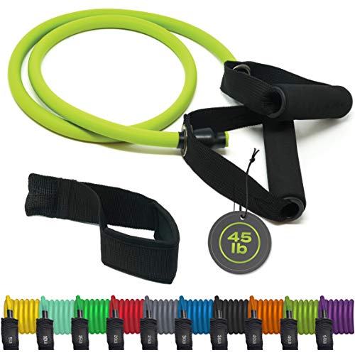 Resistance Bands Set for Men, Women, Exercise & Workout. Fitness Bands for Leg & Bicep Work. Workout Bands for Working Out. Stretch Bands for Physical Therapy. Strength Bands. Elastic Weight Training.