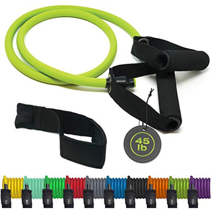 Resistance Bands Set for Men, Women, Exercise & Workout. Fitness Bands for Leg & Bicep Work. Workout Bands for Working Out. Stretch Bands for Physical Therapy. Strength Bands. Elastic Weight Training.