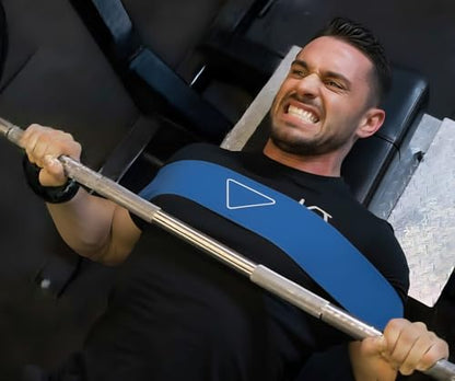 Bench Press Band Sling for Men and Women Power Weight Lifting Fitness Increase Strength Assist with Bench Press, Dips, and Push Ups - color: Blue, size: XXXL over 300lbs